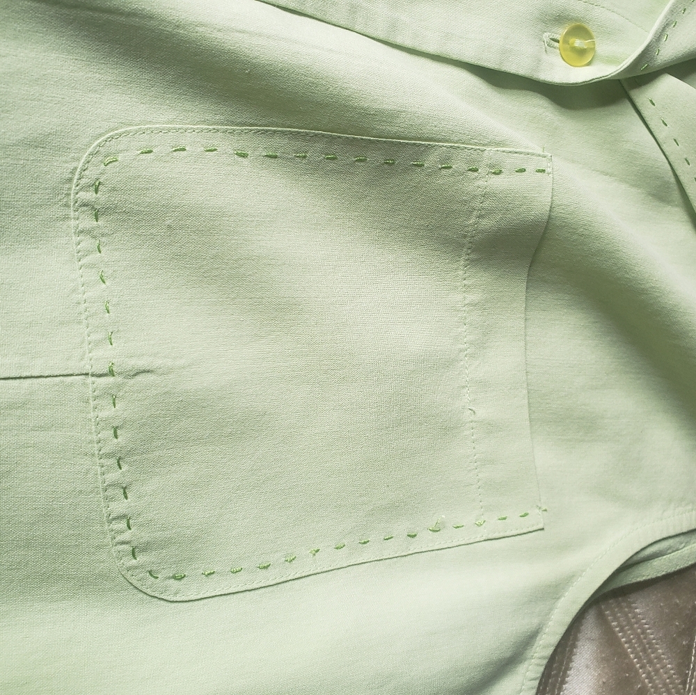Beatiful Blouse Light Green - Picture 2 of 5